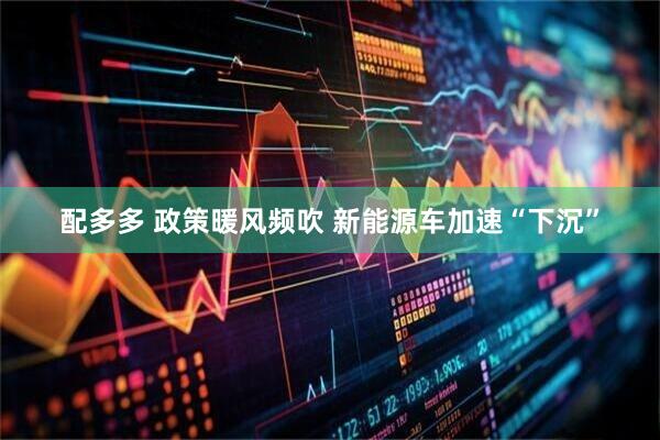 配多多 政策暖风频吹 新能源车加速“下沉”