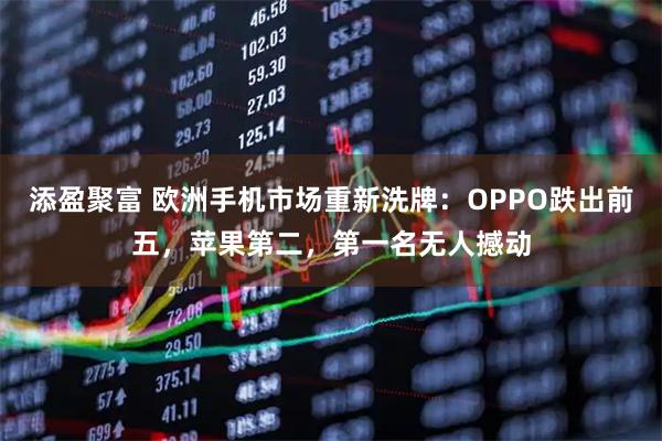 添盈聚富 欧洲手机市场重新洗牌：OPPO跌出前五，苹果第二，第一名无人撼动