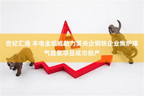 世纪汇通 丰电金凯威助力某央企钢铁企业焦炉煤气提氢项目成功投产