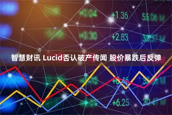 智慧财讯 Lucid否认破产传闻 股价暴跌后反弹